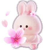 Cherry Blossom Bunny Gift TikTok Gift
