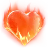Flame Heart Tiktok Gift TikTok Gift