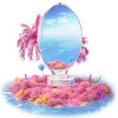 Flowery Mirror Gift TikTok Gift