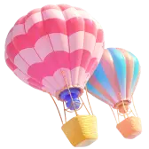 Hot Air Baloon Gift TikTok Gift