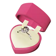 Love Diamond Ring Gift TikTok Gift
